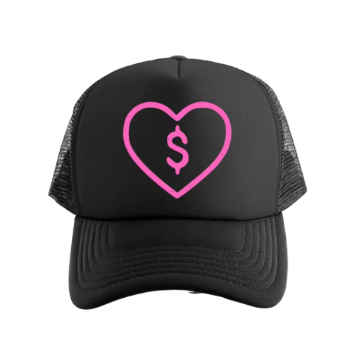 Love Money Trucker hat