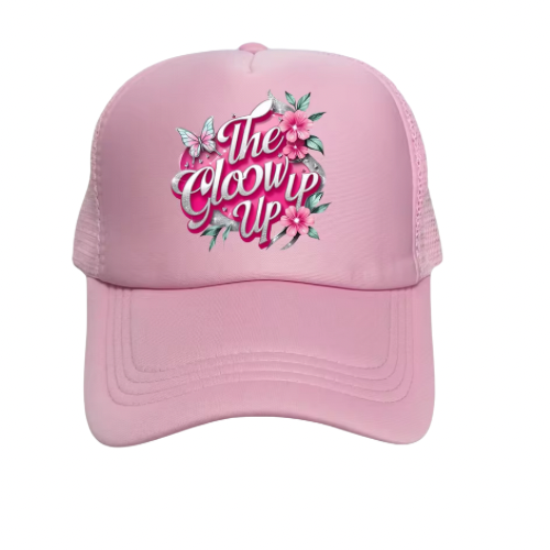 Pink Glow Up Trucker